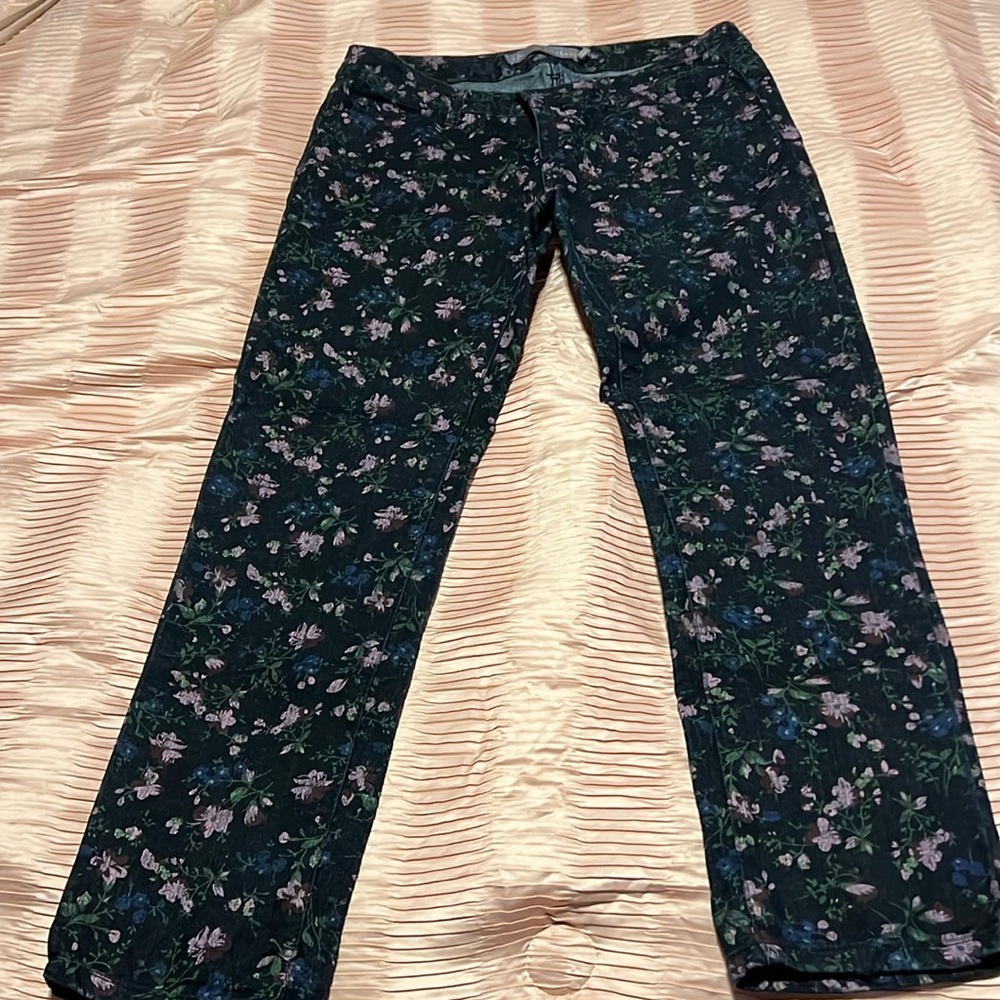 Floral Jeans